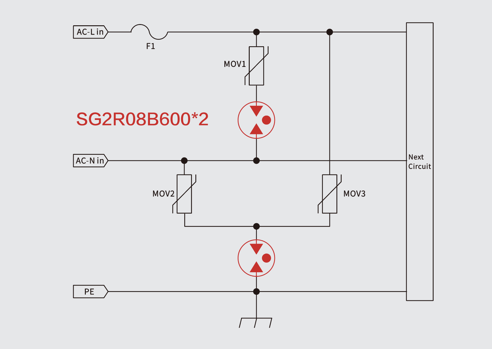 Semiware推出针对AC90-264V接口的浪涌保护方案